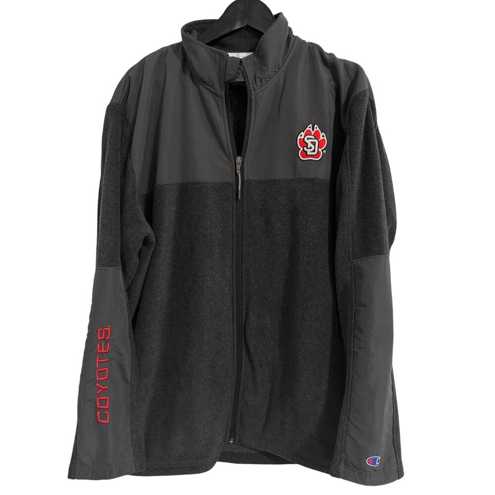 University of South Dakota Coyotes Full-Zip Fleece Size XL